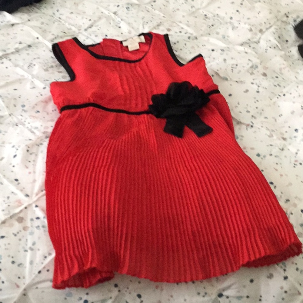 Girls red dress